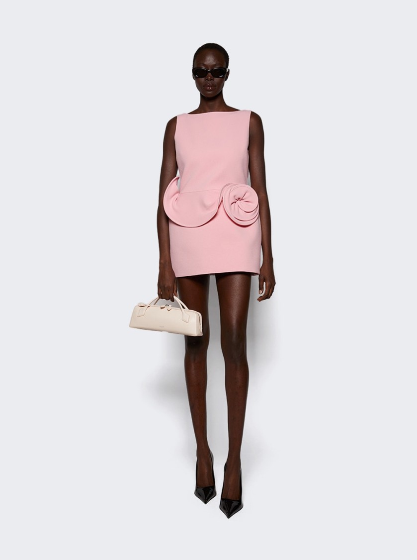 Magda Butrym Floral Applique Dress Pink In Pink