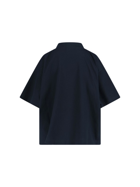 Balenciaga High-Collar Black T-Shirt With Logo Print | THE LIST Balenciaga High-Collar Black T-Shirt With Logo Print | THE LIST