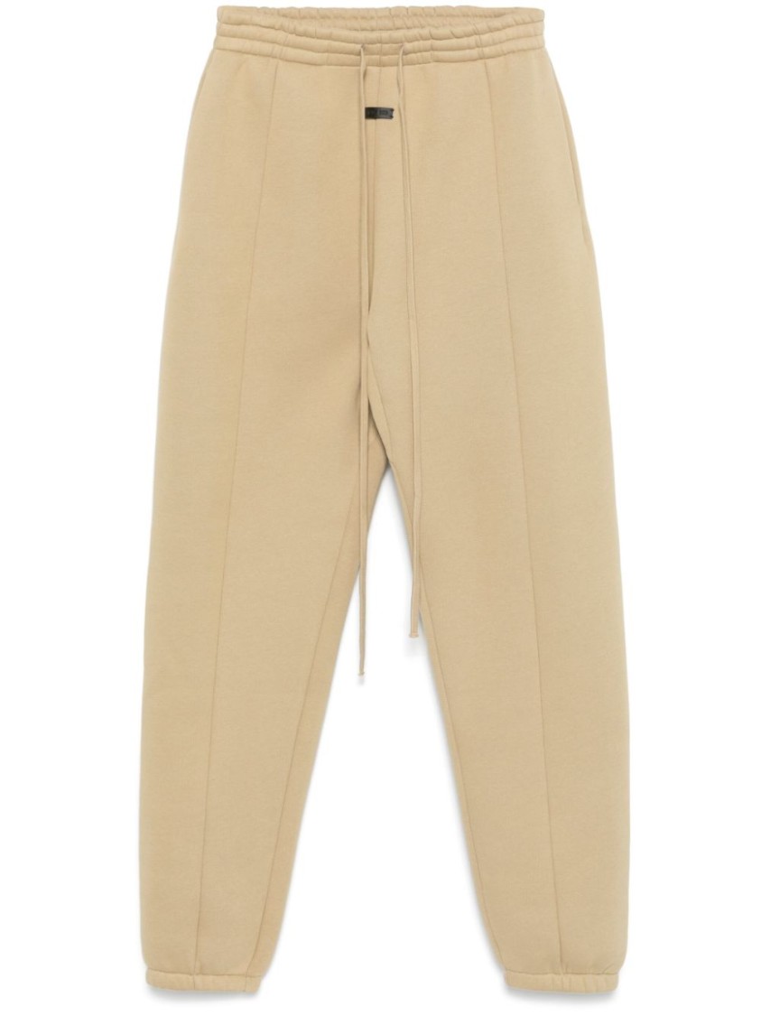 Fear Of God Lounge Trousers Ribbed Cuffs In Neutrals
