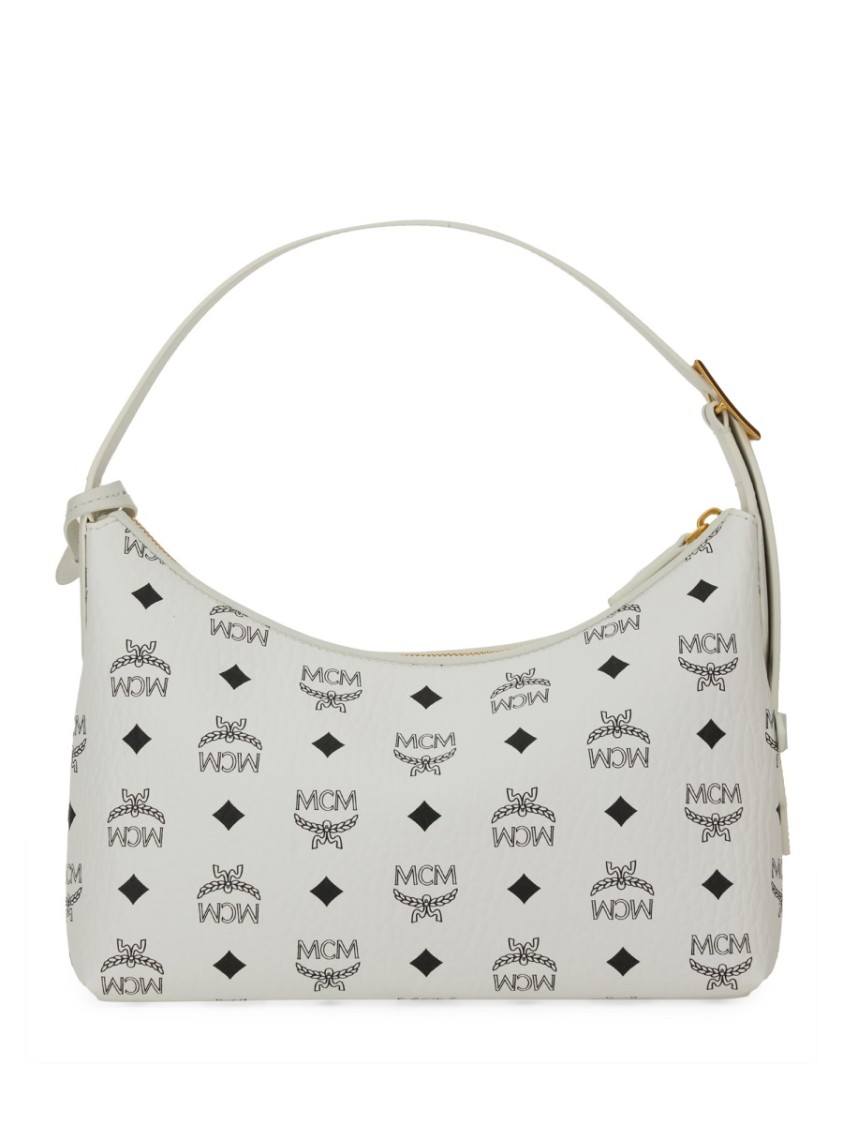 Mcm Logo-print Shoulder Bag