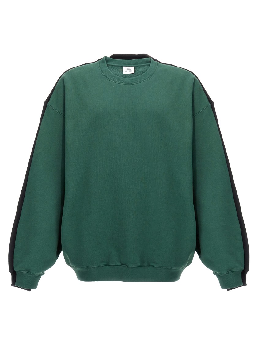 Vetements Sweatshirt In Green