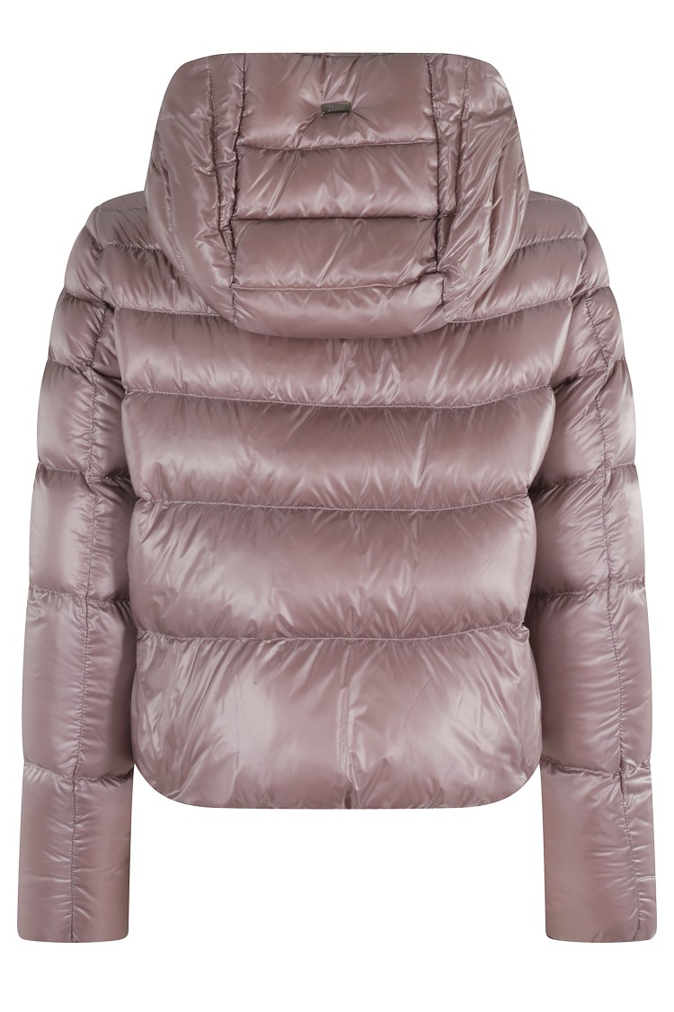 Herno Cropped Bomber Jacket