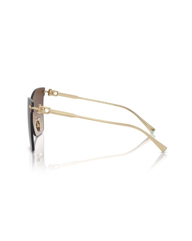 Tiffany & Co . Butterfly-shaped Sunglasses With Rimless Design