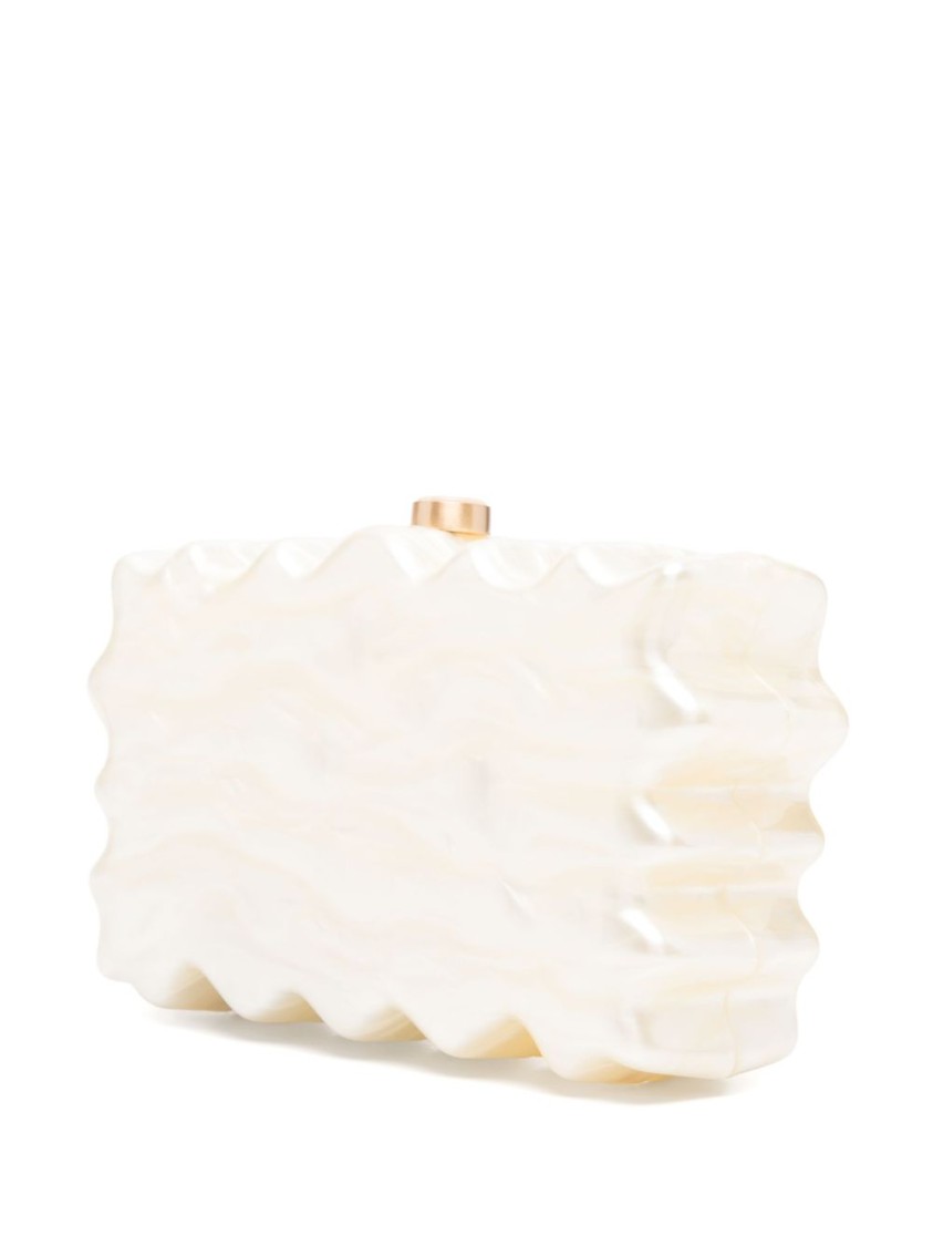 Shop Cult Gaia Wavy Design Top Clasp Paloma Clutch