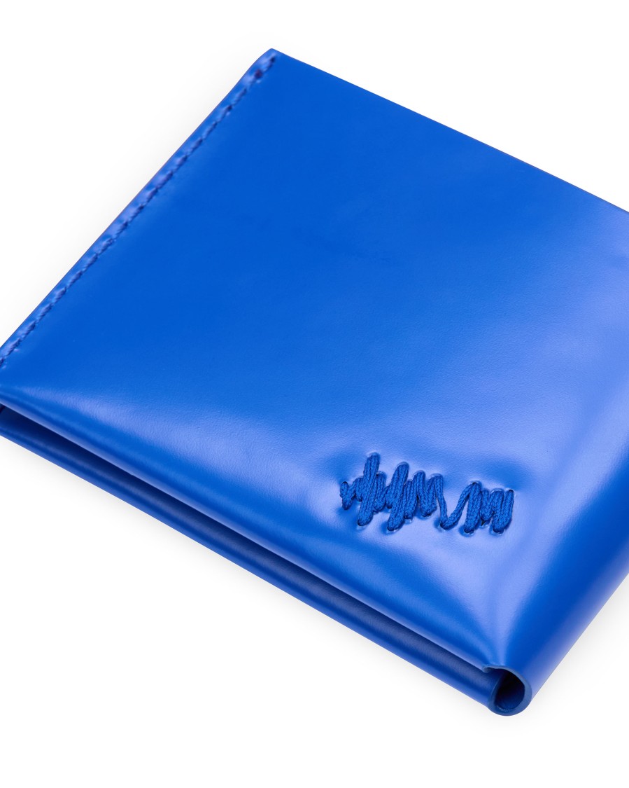 Adererror Voluminous Half-fold Wallet In Blue
