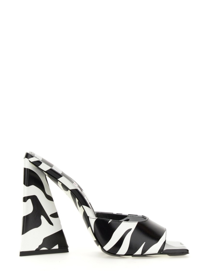 Shop Attico The Mule Devon In Multicolor