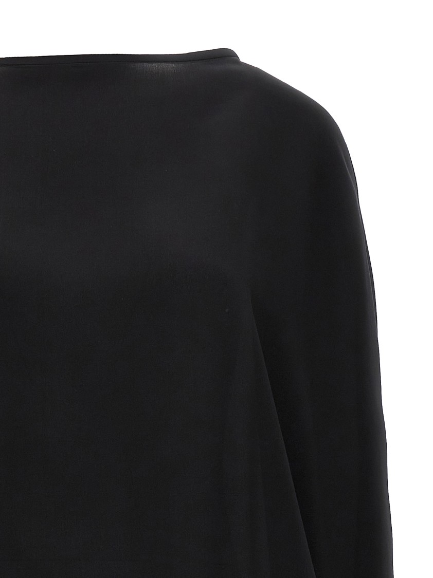Di.la3 Pari' 'cristina' Blouse In Black