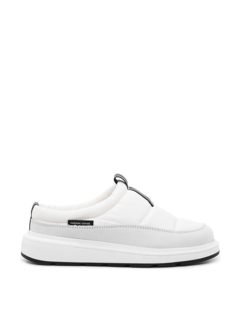 Canada Goose Cypress Puffer Mules In White