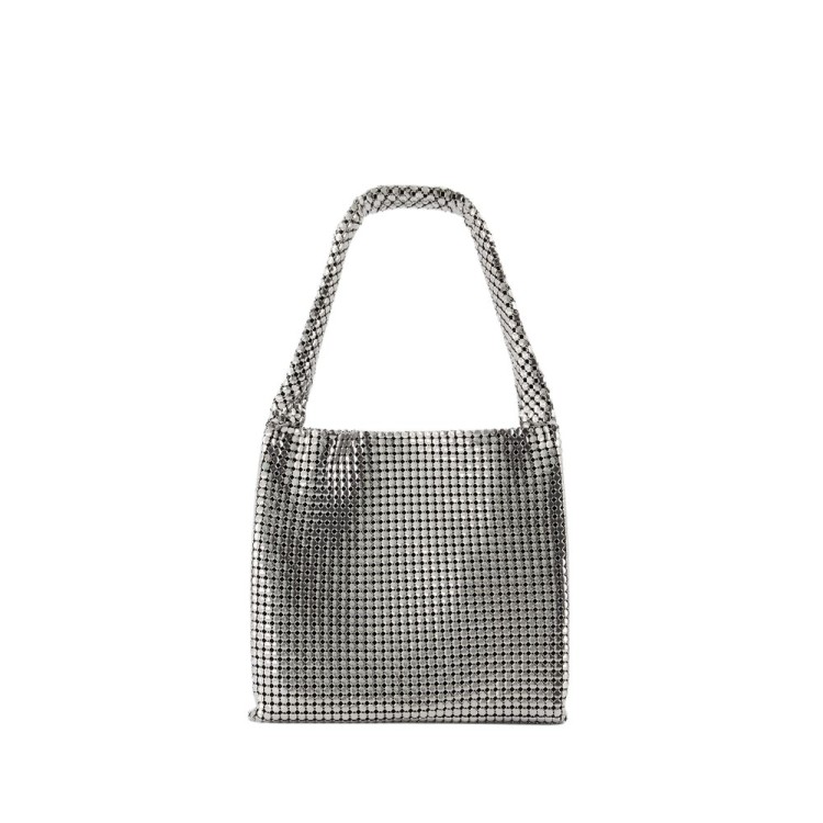 ショルダーバッグ・ポシェット Medium Silver Pixel Shoulder Bag - Rabanne - Aluminium - Sil Rabanne Medium Silver Pixel Shoulder Bag - Aluminium