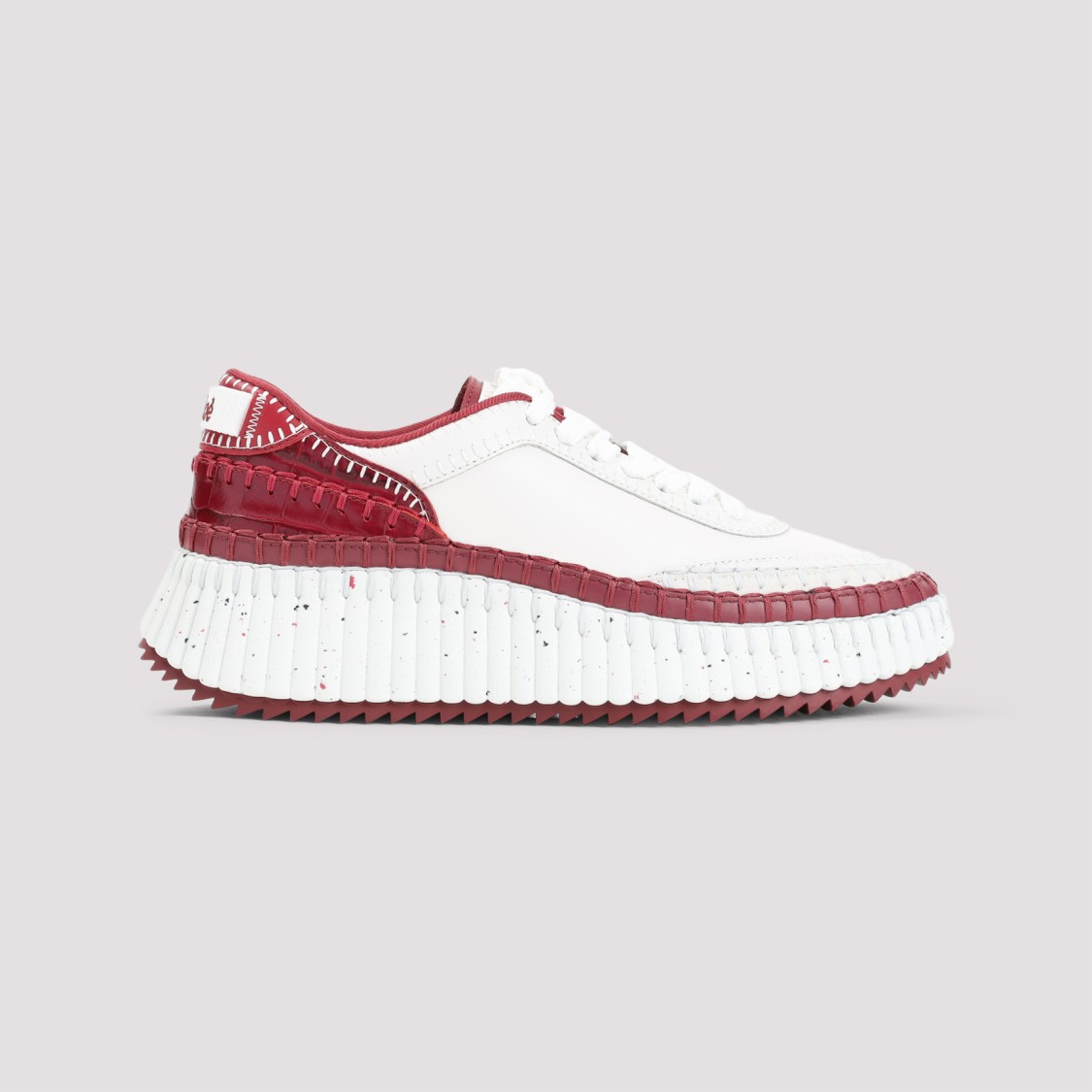 Shop Chloé Nama Sneakers In White