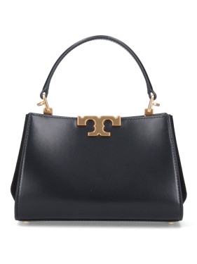 トートバッグ Tory Burch Ella' Light Blue Cotton Bag Ella Color-Block Canvas Tote: Women's Designer Tote Bags