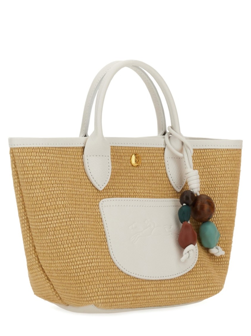 Shop Longchamp "le Pliage Collection Xs" Basket Bag