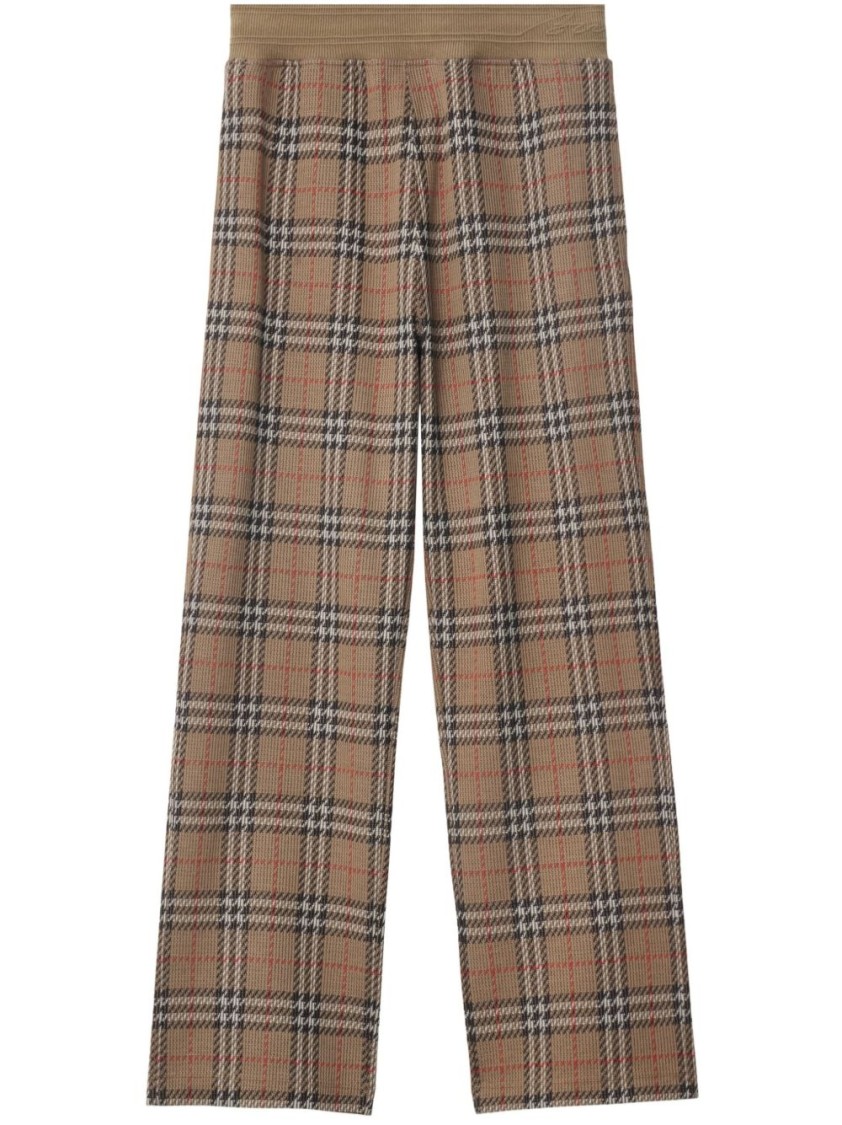 Burberry Trousers Sporty In Brown
