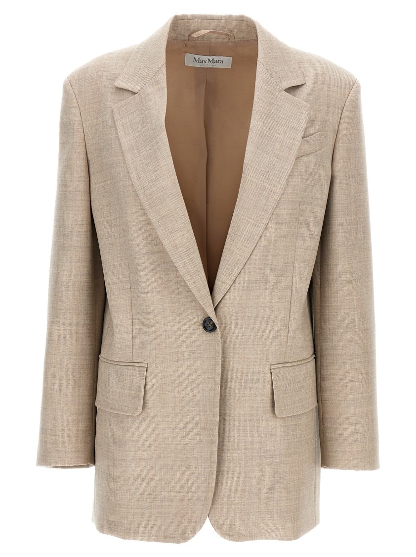 Max Mara Rosi Single Breasted Wool Jacket