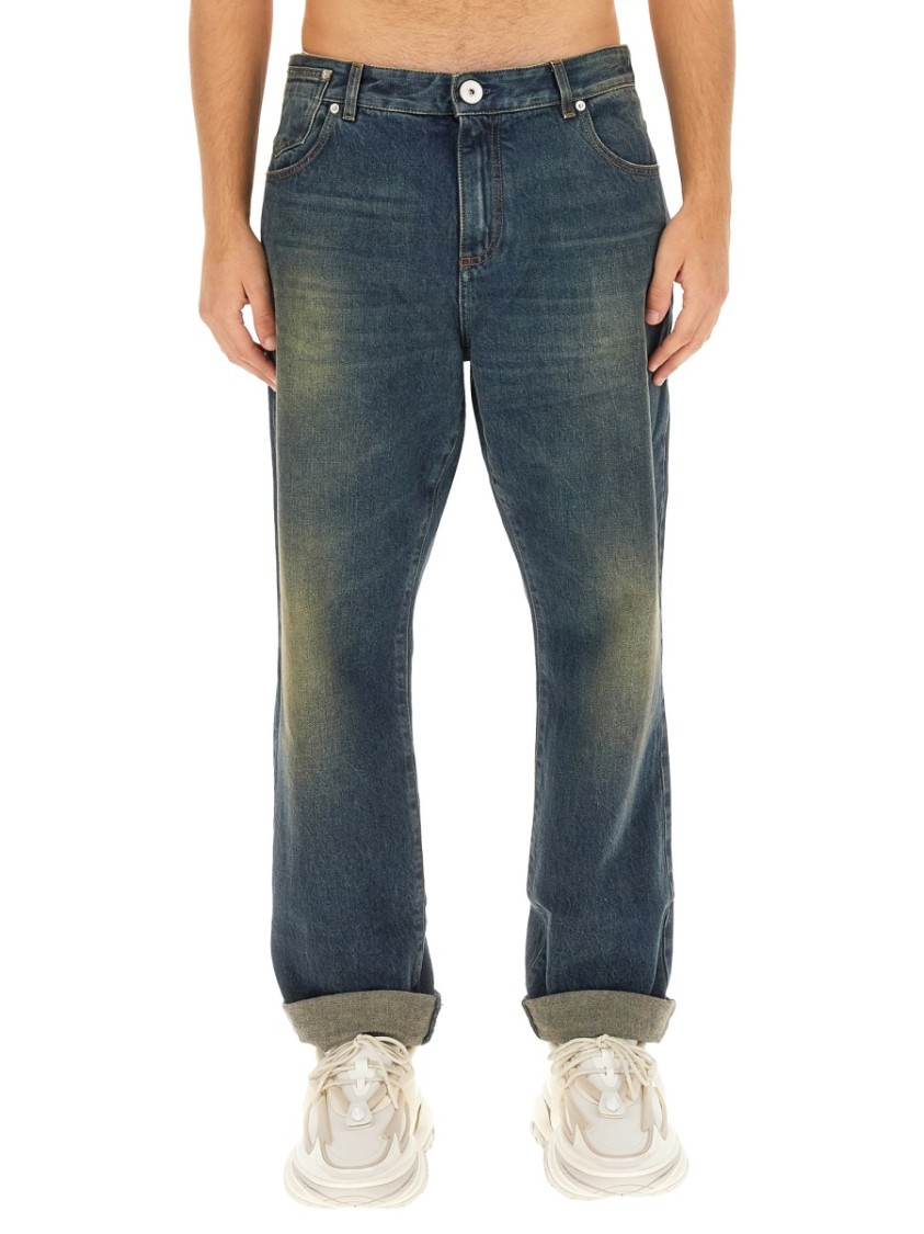 Balmain Classic Straight-leg Jeans