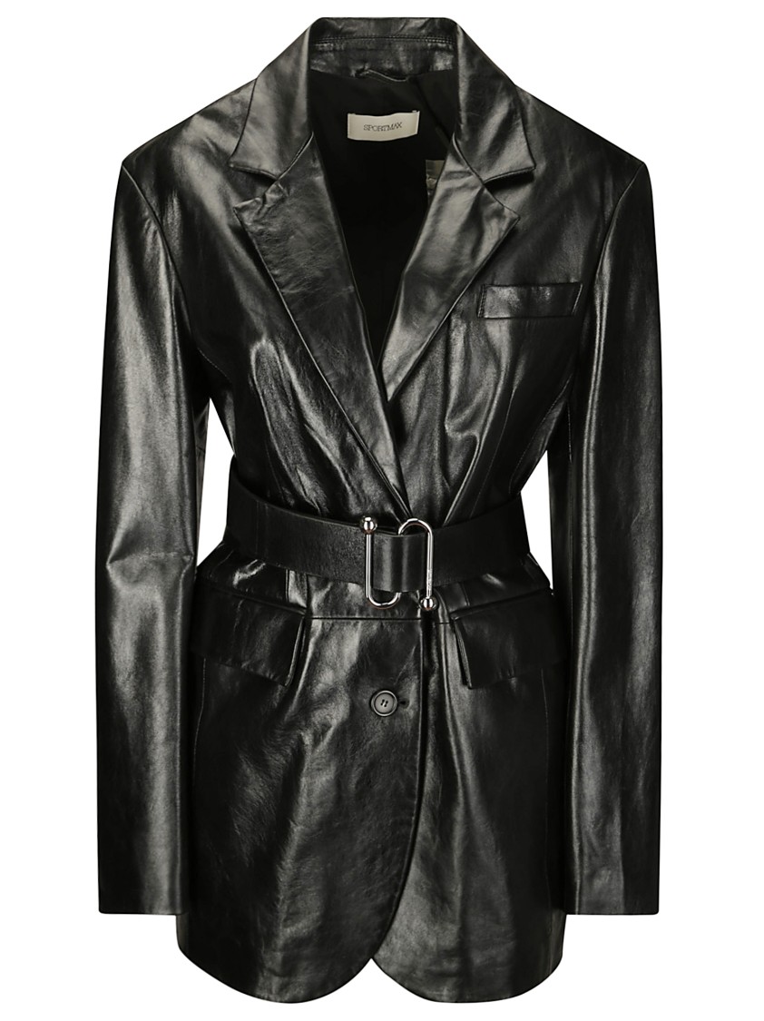 Sportmax Theory Jacket In Black