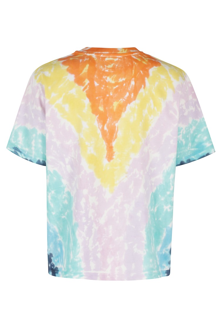 Casablanca Floral Printed Tie Dye T-shirt