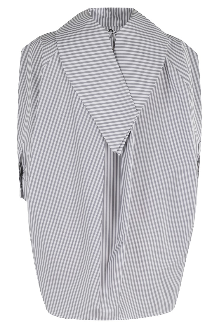Marni Striped Shirt In Gray