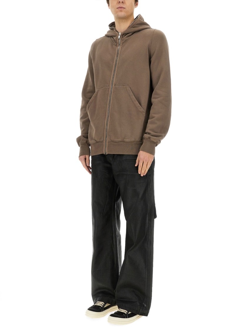 Rick Owens Drkshdw Drkshdw By Rick Owens Gimp Sweatshirt In Brown