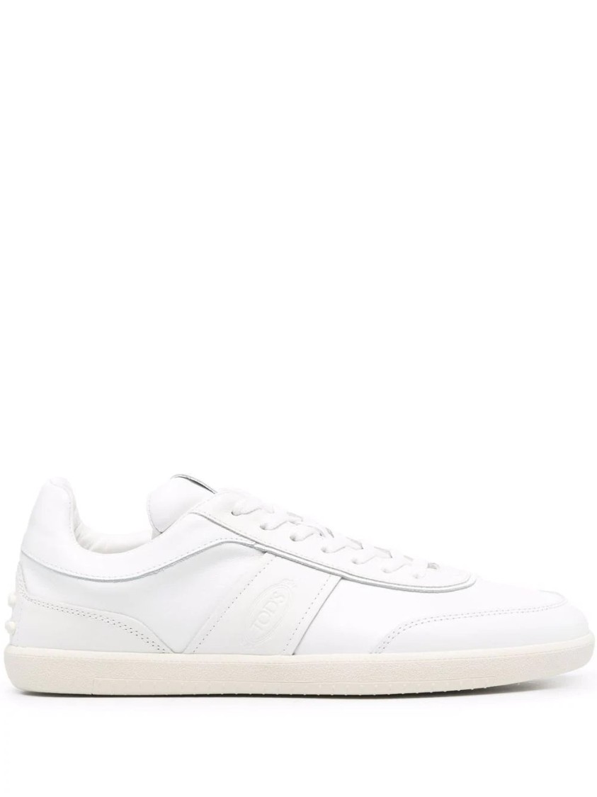 Tod's Allacciata T Cassetta Sneakers In White