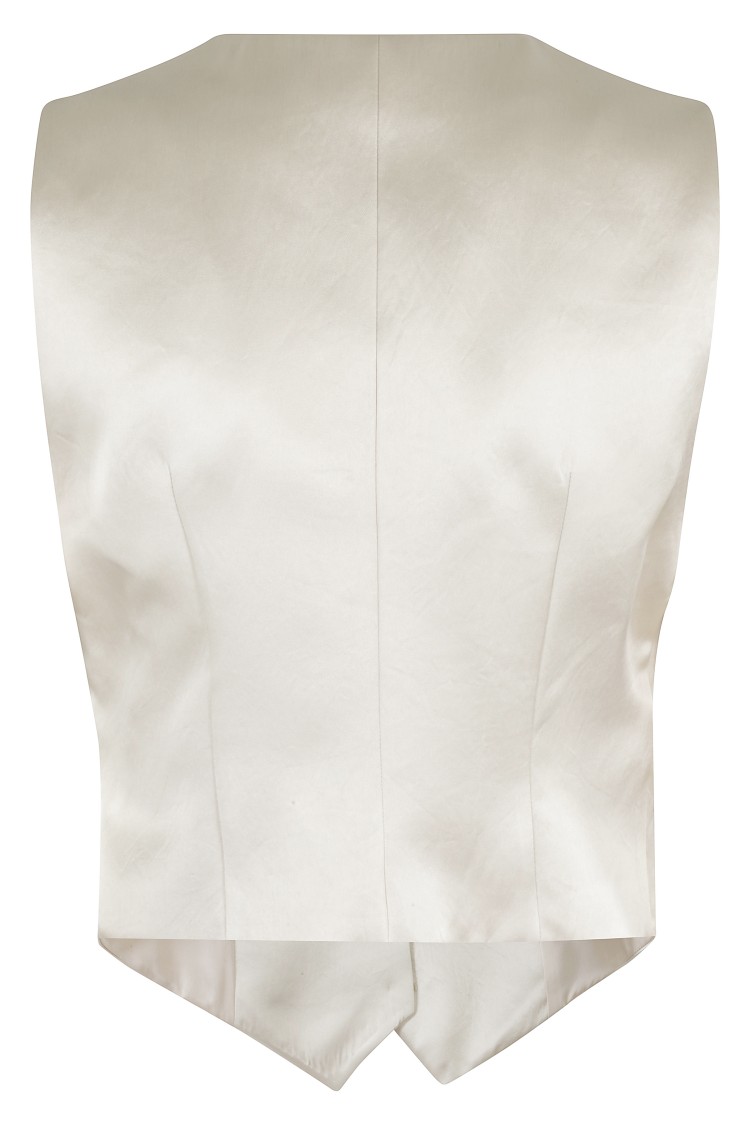 PHILOSOPHY DI LORENZO SERAFINI PHILOSOPHY DI LORENZO SERAFINI SLEEVELESS GILET WITH DEEP V-NECKLINE