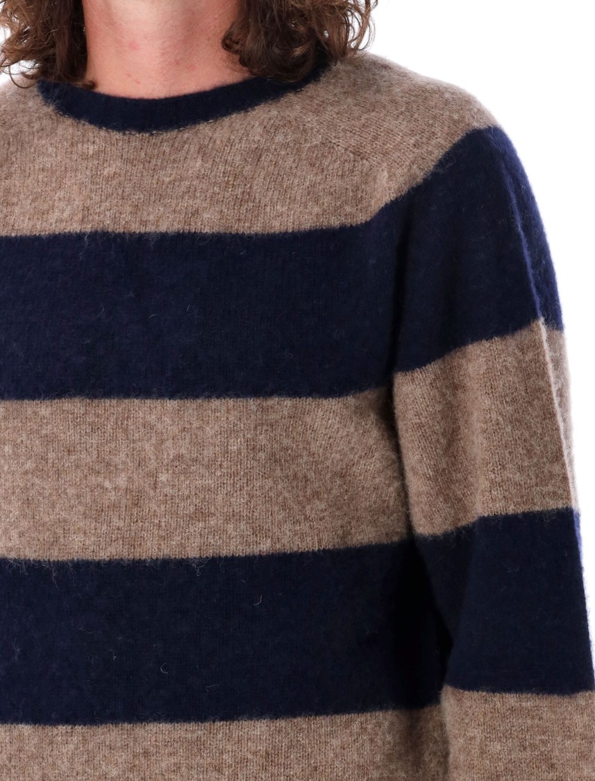 Ymc You Must Create Ymc Stripes Shetland Sweater