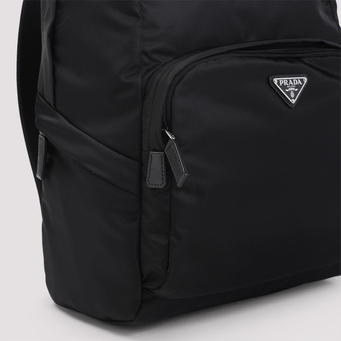 Prada Re-nylon Triangle Logo Backpack