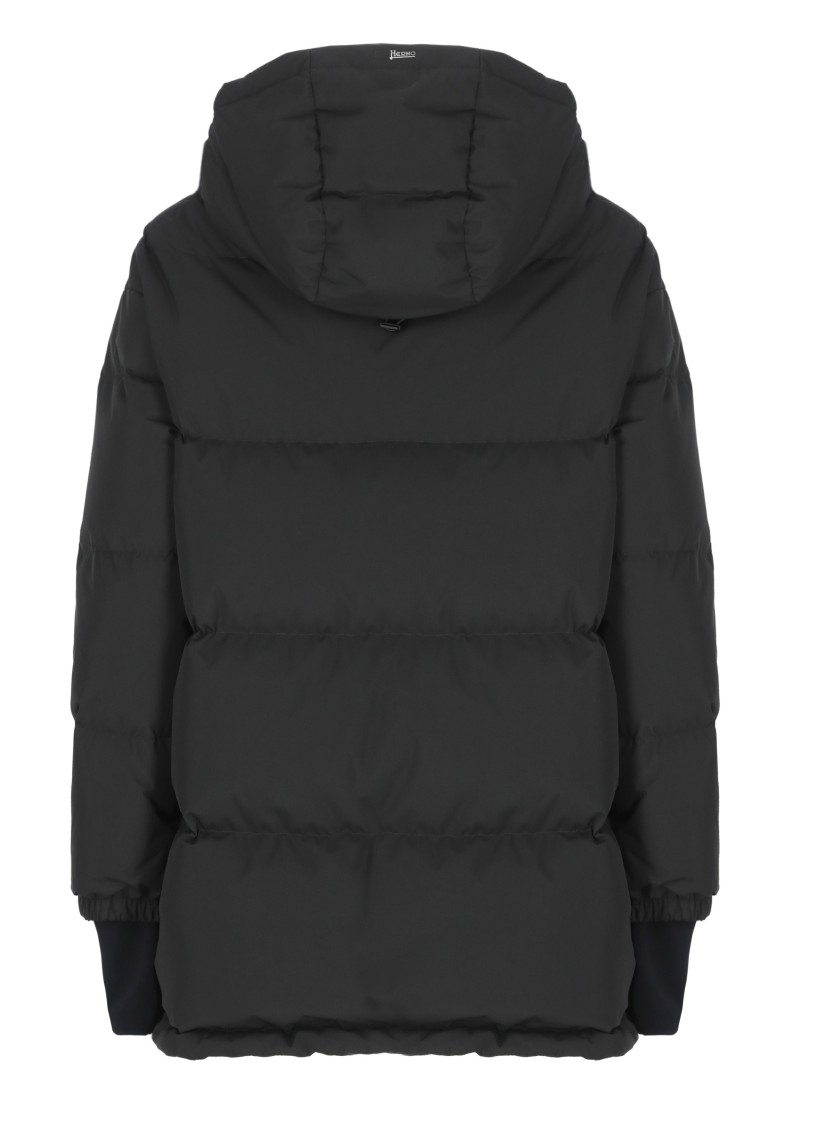 Herno Quilted Down Jacket In Black