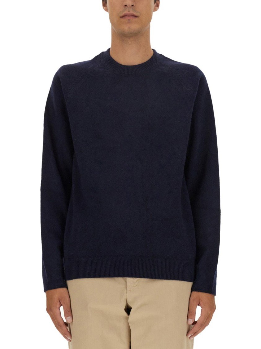 Ps By Paul Smith Ps Paul Smith Relaxed Fit Crew Neck Merino Wool Sweater