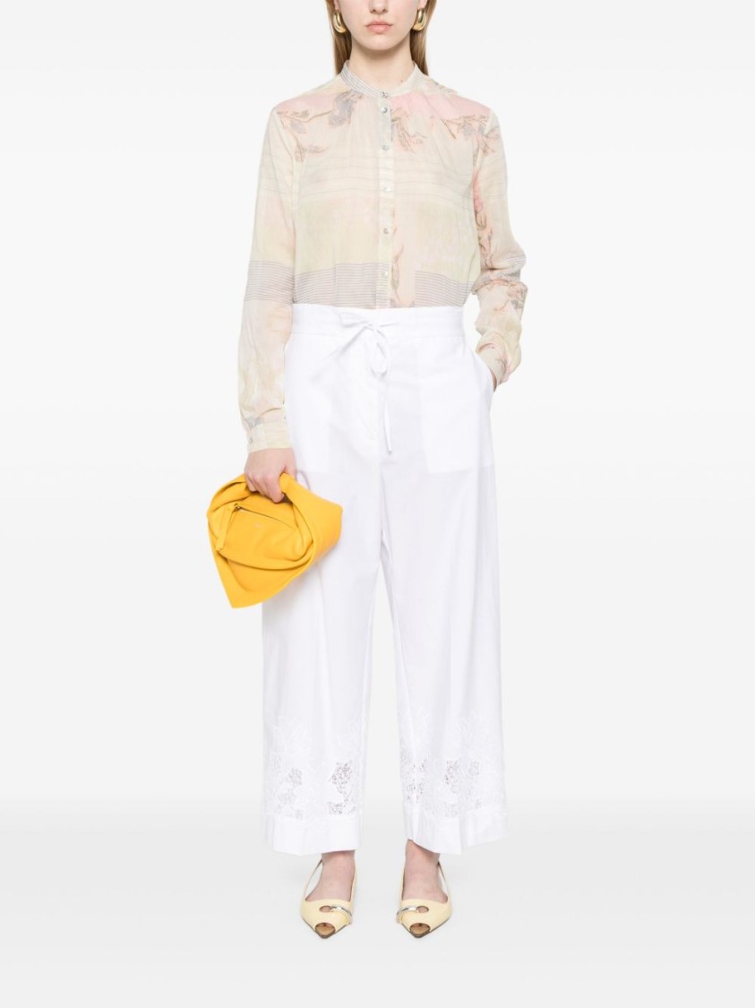 Shop P.a.r.o.s.h Parosh Chocolate Pants