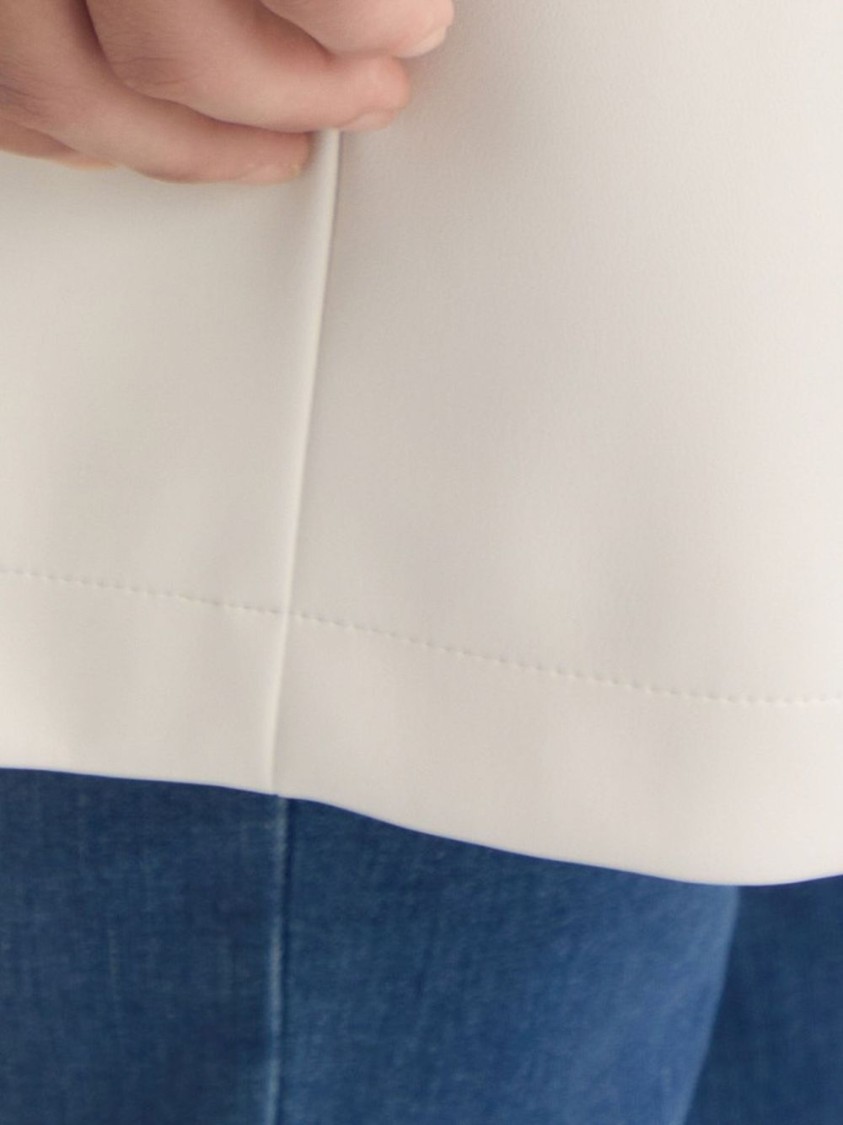 Liu •jo Liu Jo Double-breasted Trench Coat With Detachable Waist Belt