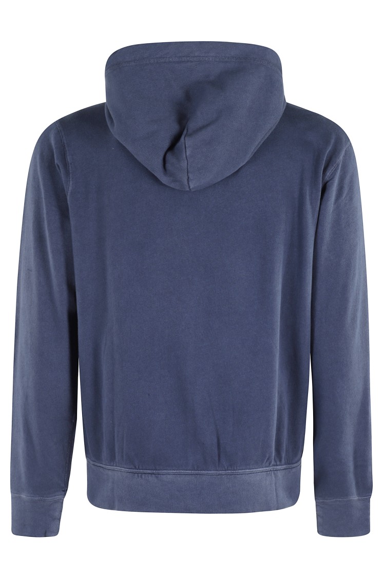 Shop Polo Ralph Lauren Lightweight Hooded Knit Sweatshirt