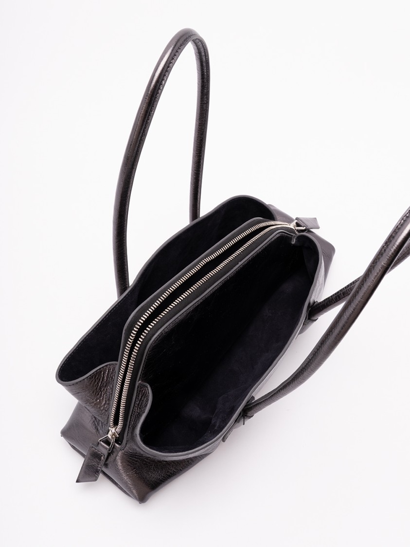 Attico La Passeggiata Tote Bag In Gray