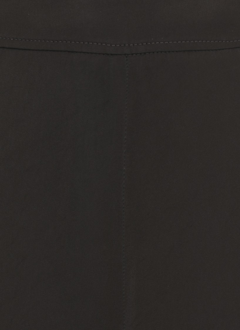 Jil Sander Rayon-silk Twill Trousers In Black