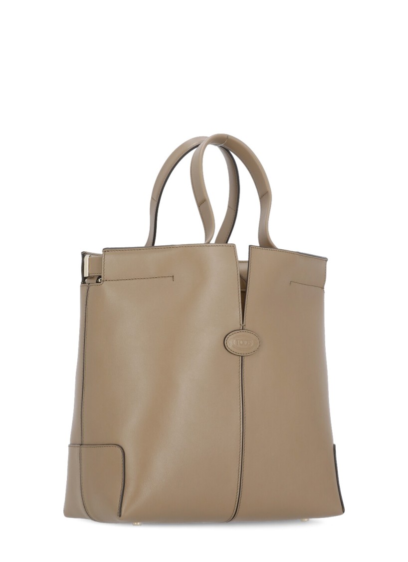 Tod's Brown Leather Bag In Brown