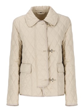 Fay Hook And Loop Cap Down Jacket Outerwear | THE LIST