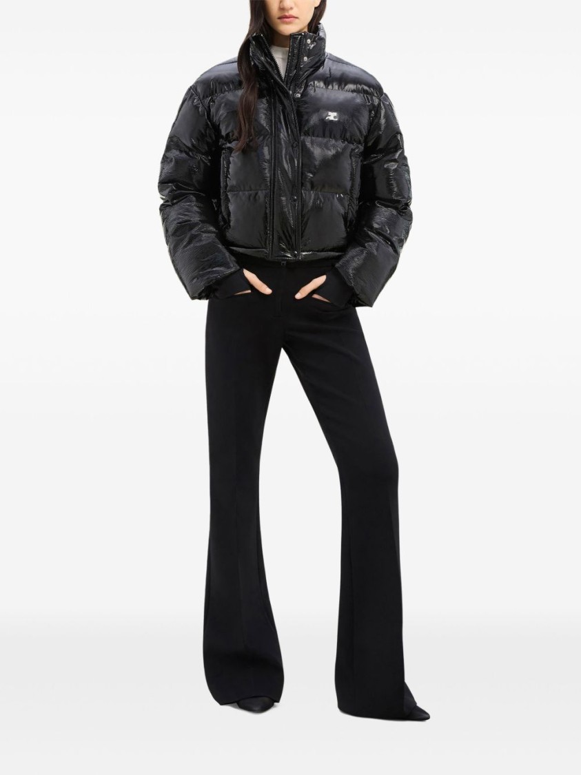 Courrèges Coats & Jackets In Black