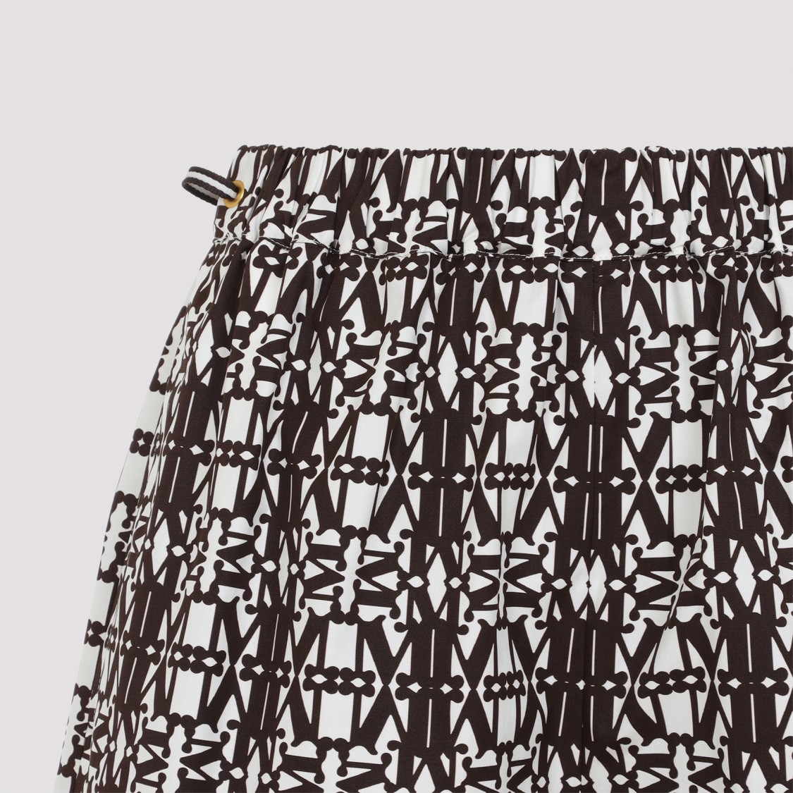 Shop Max Mara Taiga Shorts In Brown