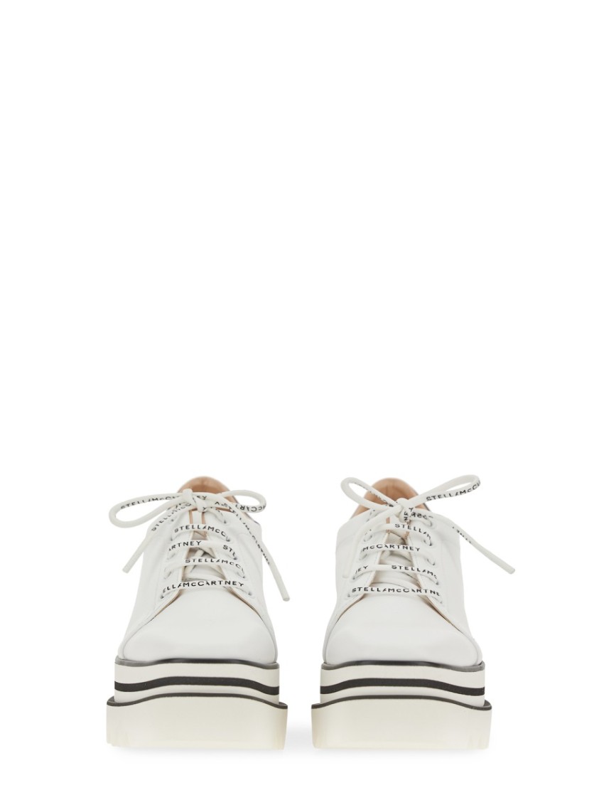 Stella Mccartney Sneakers Con Zeppa Elyse In White