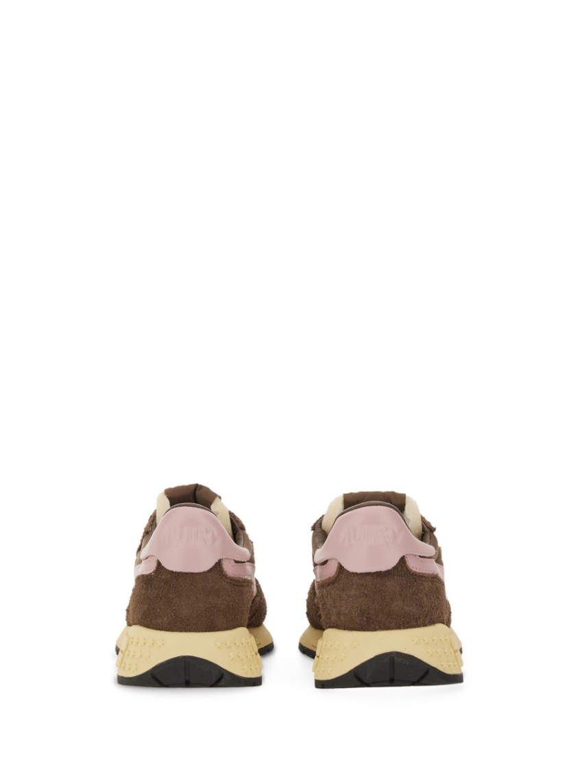 Autry Multicolor Fabric And Suede Reelwind Sneakers In Multi