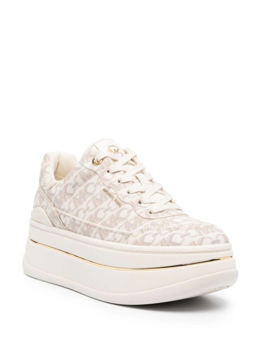 Michael Kors Hayes Lace Up In Neutral
