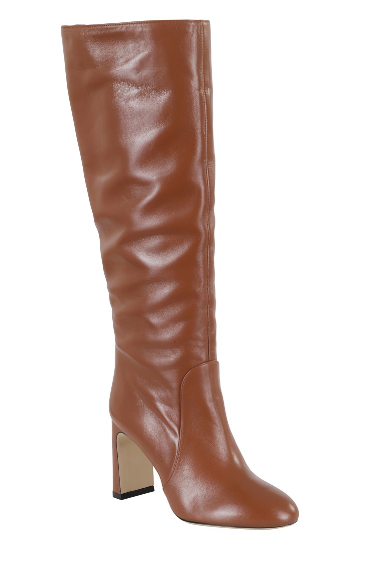 Stuart Weitzman Babette Tubo Boot 85 Boots Brown In Brown