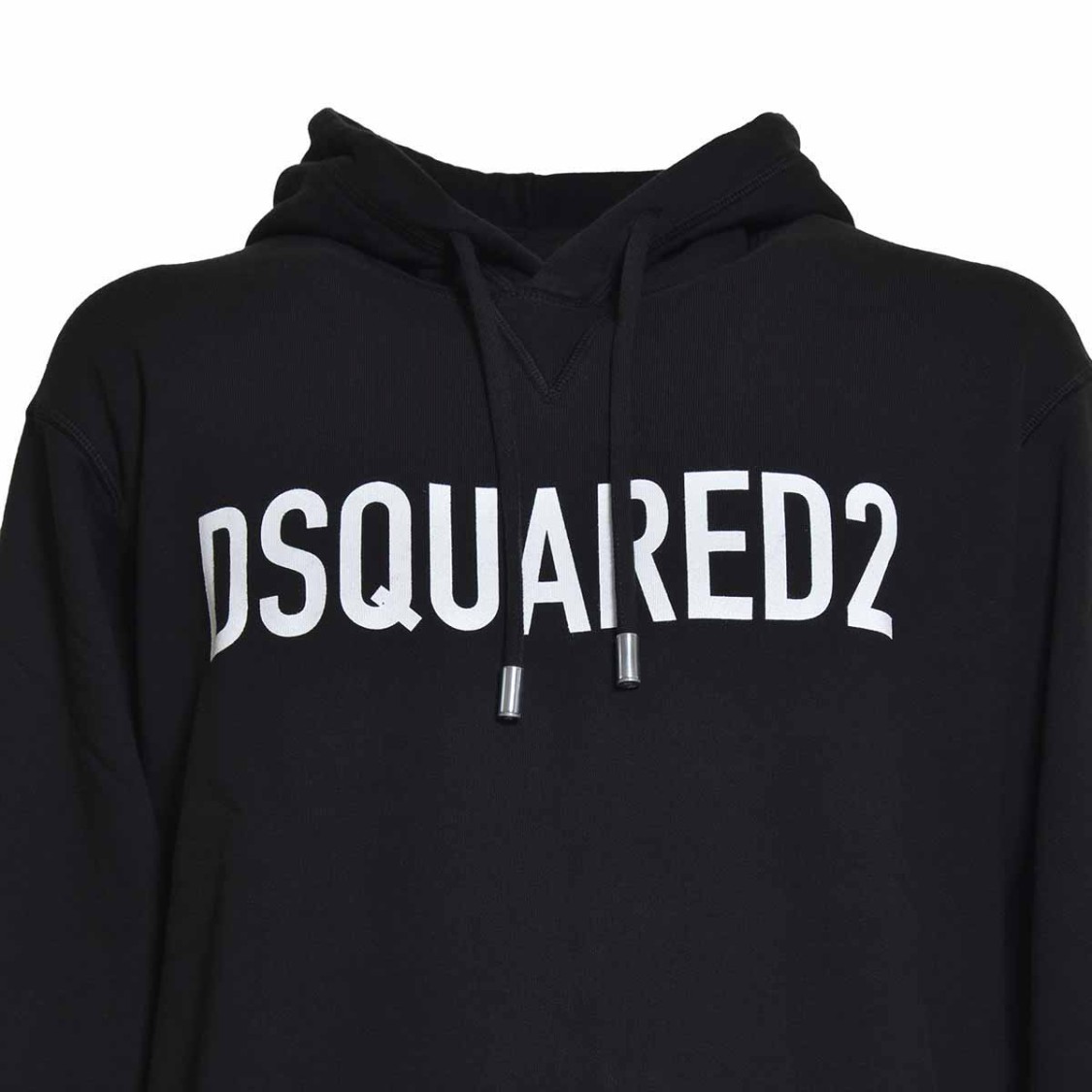 Shop Dsquared2 Black Cotton Cool Sweat Hoodie With Logo