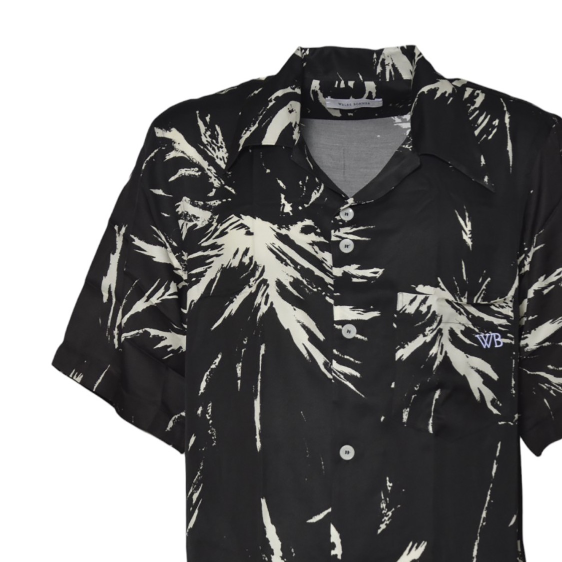 WALES BONNER WALES BONNER THE HIGHLIFE BOWLING SHORT SLEEVE VISCOSE SHIRT