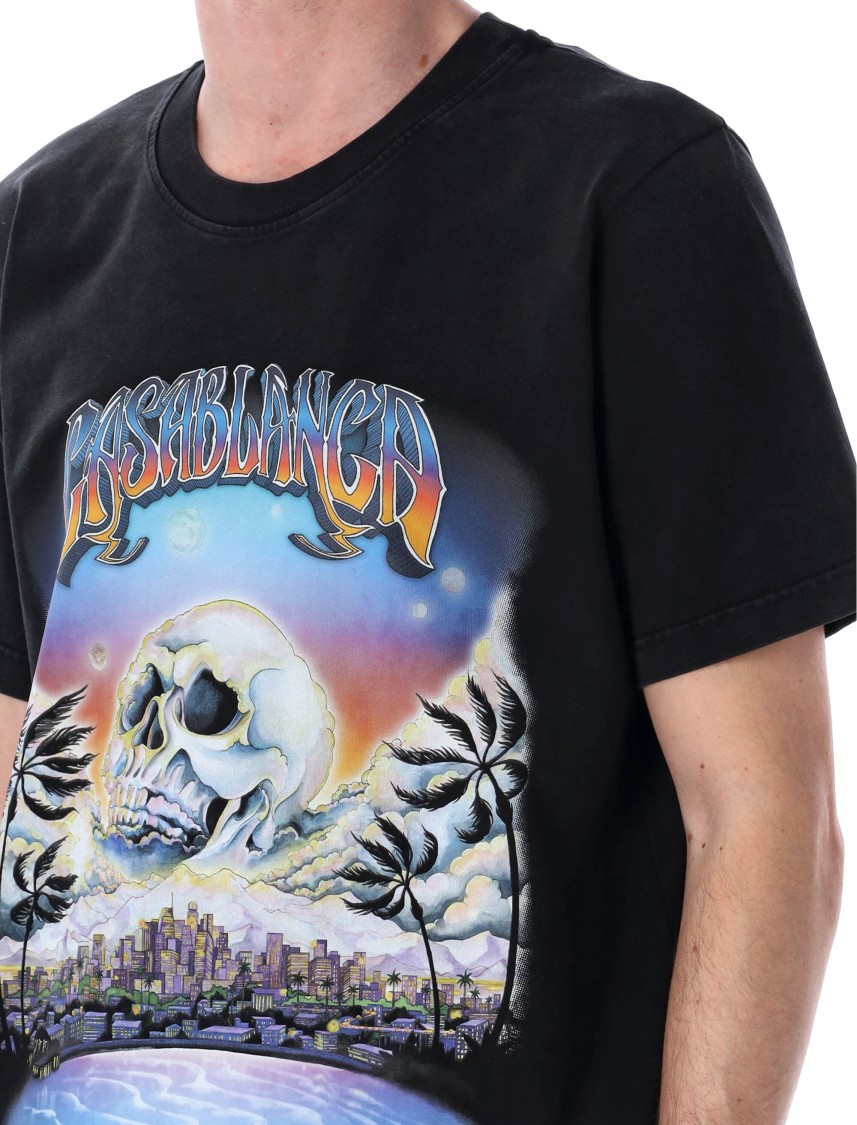 Casablanca Premonition Hotfix Printed T-shirt