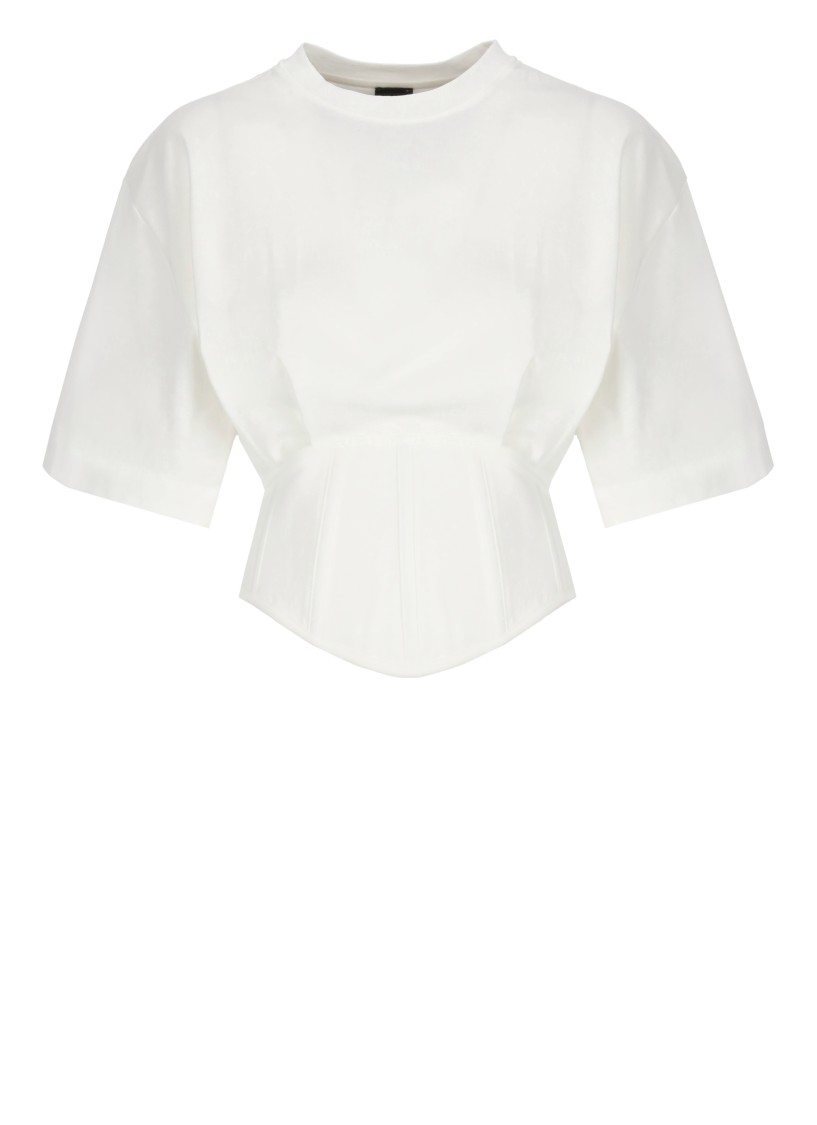 Pinko Corset-style Short Sweater