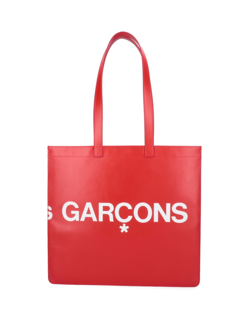 Comme Des Garçons "logo" Wallet Tote Bag