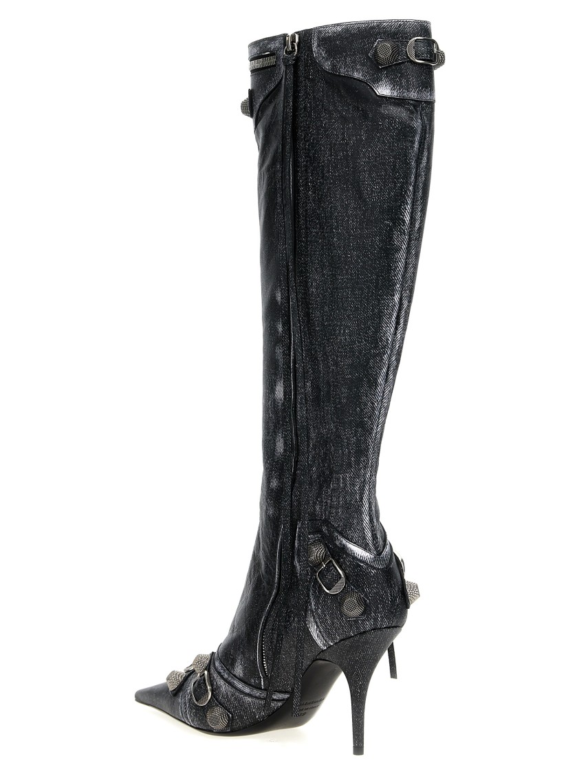 Balenciaga 'cagole' Boots In Black