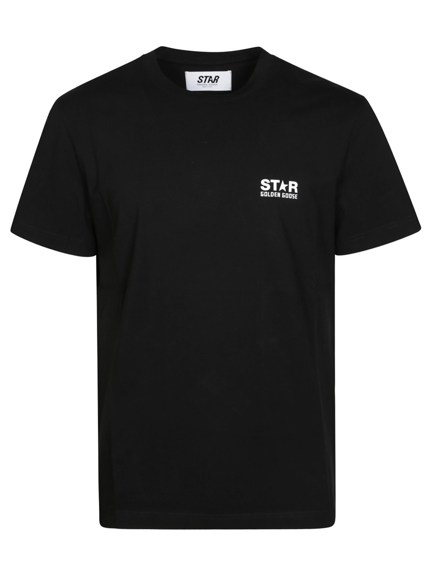 Golden Goose Classic Black T-shirt In Black