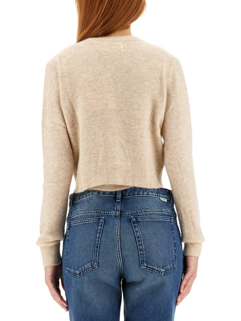Isabel Marant Étoile Amenita Cardigan In Neutrals